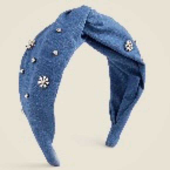 Crewcuts embellished chambray headband - Picture 2 of 8